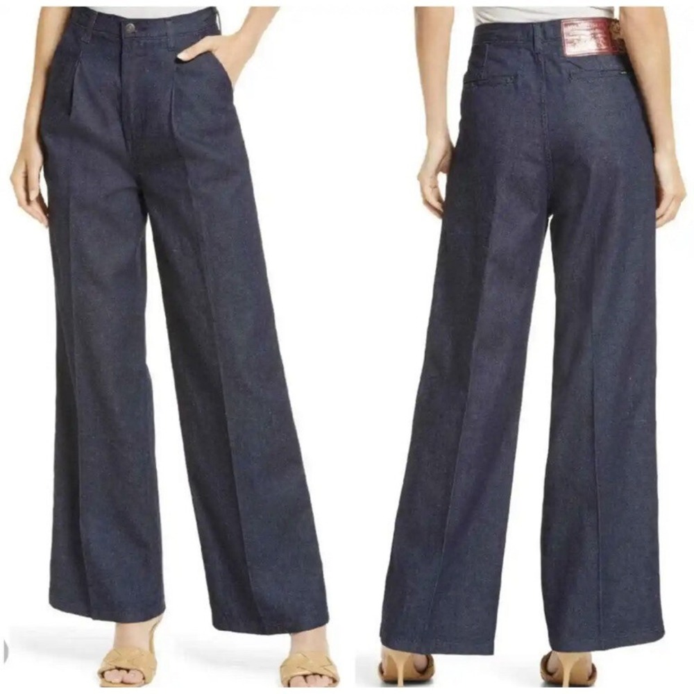 Levis x Felix The Cat Jeans Women 25x29 Pleated High Loose Limited Edition NWT - Picture 3 of 8